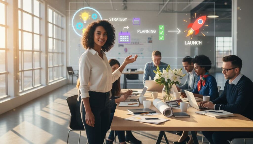 A Clear, Friendly Process From Strategy to Launch