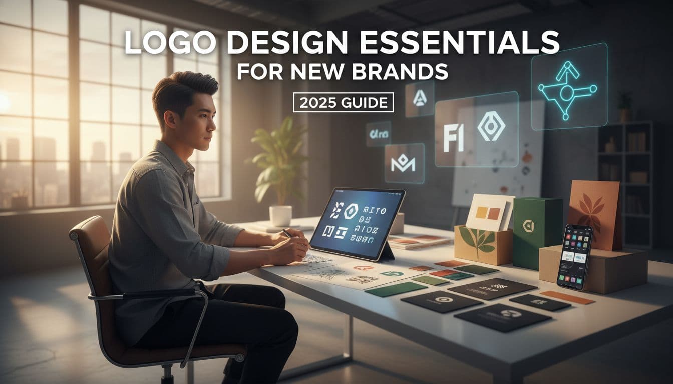 Logo Design Essentials for New Brands (2025 Guide)